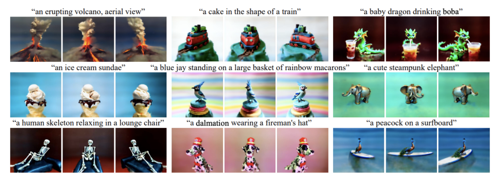  Results for text-driven 3D content generation using DreamTime.