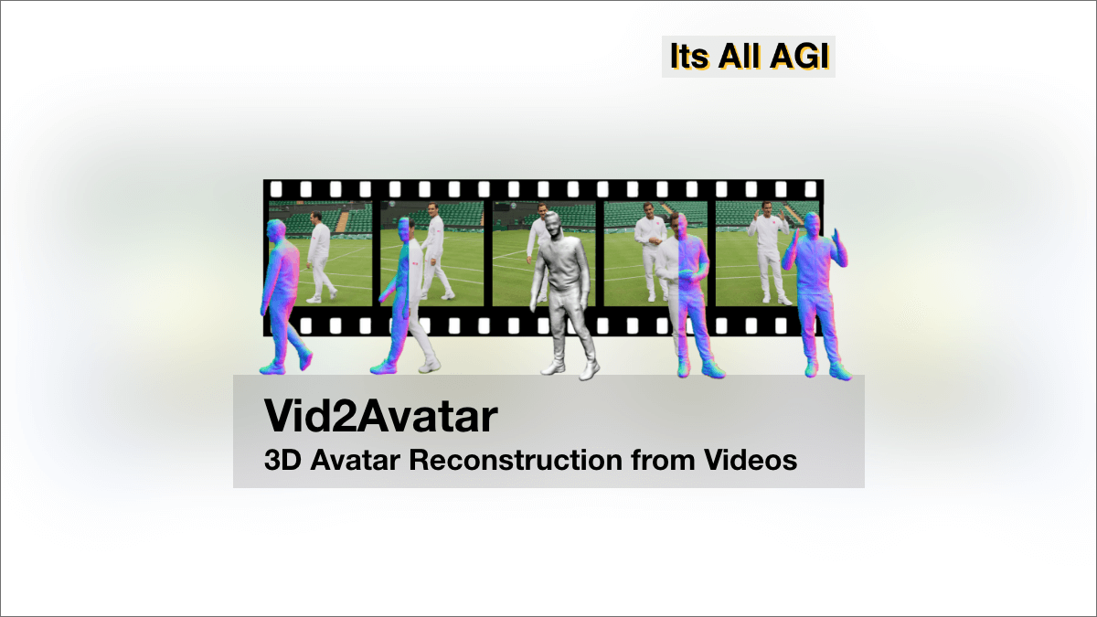 Vid2Avatar: 3D Avatar Reconstruction from Videos